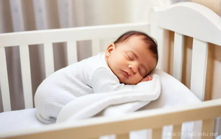 베이비 마사지 효과 - "A warm and tender moment between a mother and her infant during a gentle massage. The baby, approxi...