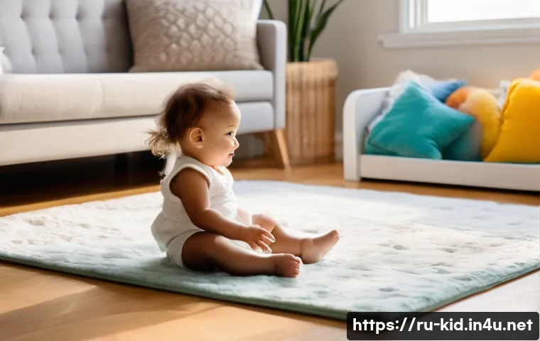 영유아 그림책 활용법 - **Prompt:** A heartwarming scene of a young mother and her toddler (wearing a clean diaper) enjoying...
